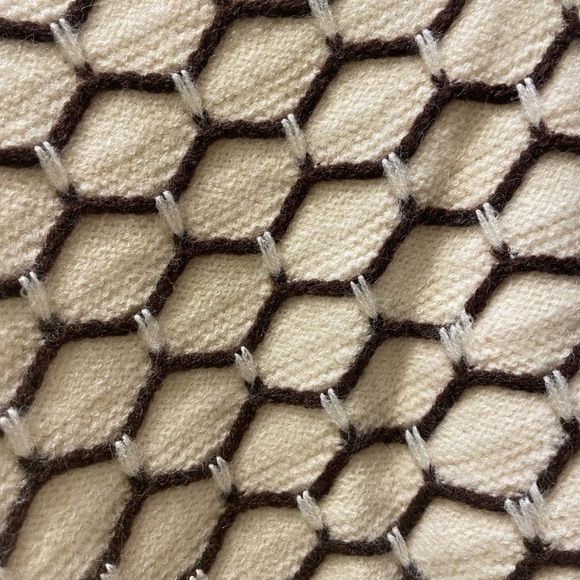 New Van Wave Mixed Sweater - S/M/ Ivory - Picture 10 of 10